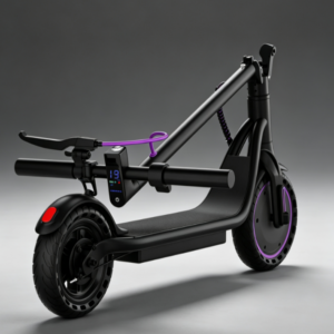 Powerful Electric Scooter with Dual Braking